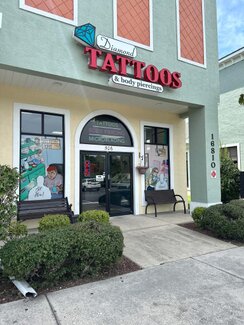Exterior picture of Diamond Tattoo and Piercing